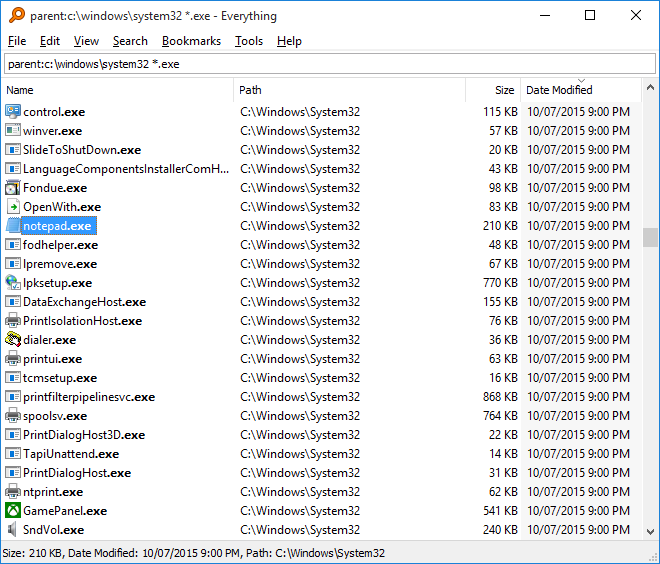 文件搜索利器Everything v1.4.1.1015